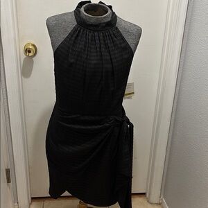 Melonie Black Sleeveless Dress NWT